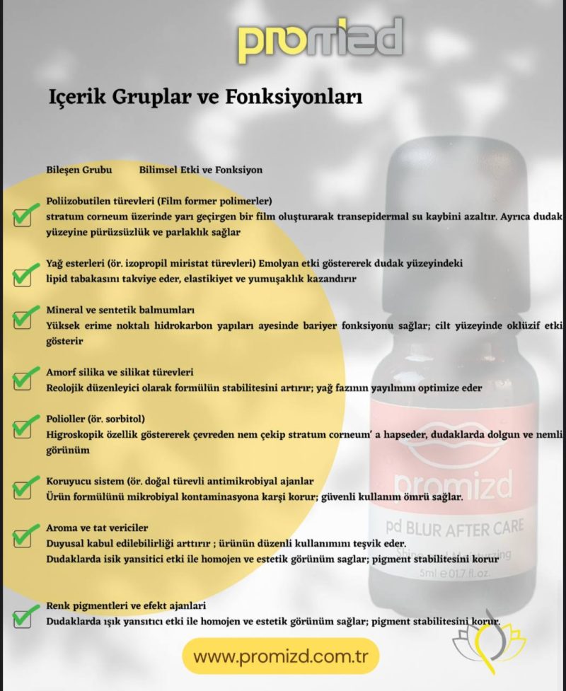 Pd Blur After onarıcı dudak jeli - Görsel 3